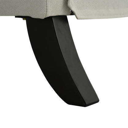 Poltrona reclinabile pushback con tavolino laterale pieghevole e porte USB