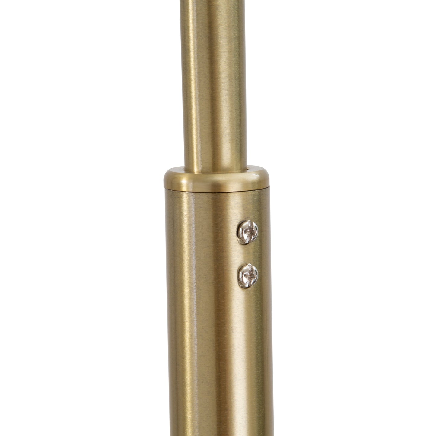 Lampada da terra ad arco regolabile in acciaio Q-Max 81 con paralume extra large e base in marmo