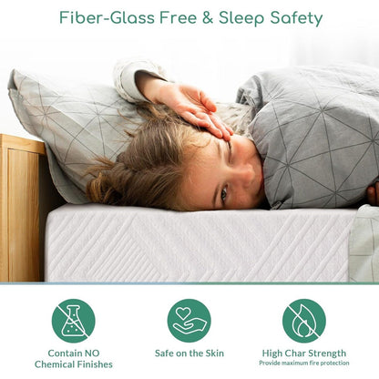 Materasso Queen, materasso in memory foam da 14 pollici Queen in a Box - Materasso Cool Gel Bed semirigido