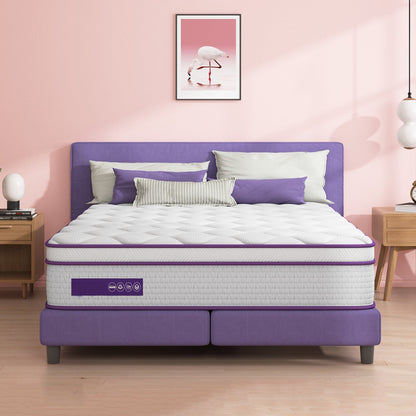 Materasso Queen, materasso in memory foam ibrido da 10 pollici, diversi colori opzionali