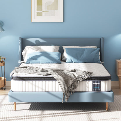 Materasso Queen, materasso in memory foam ibrido da 10 pollici, diversi colori opzionali