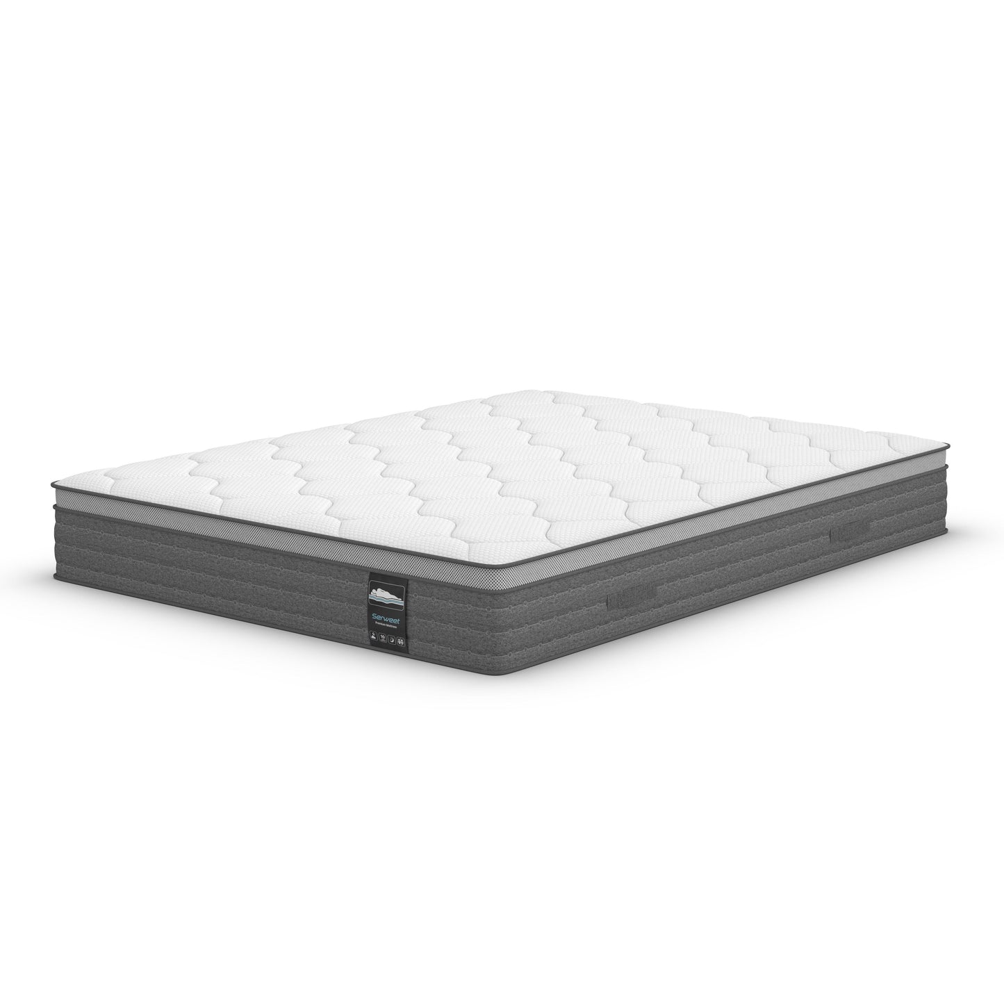 Materasso Queen, materasso in memory foam ibrido da 10 pollici, diversi colori opzionali