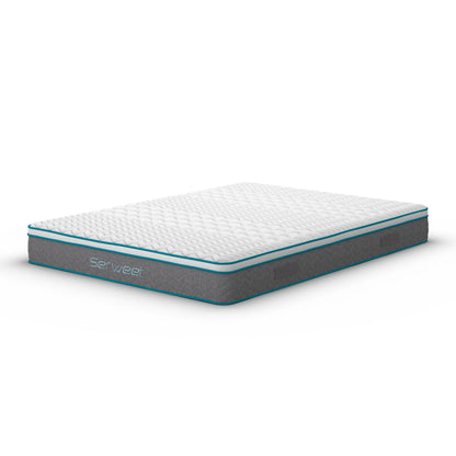Materasso Queen, materasso in memory foam ibrido da 10 pollici, diversi colori opzionali