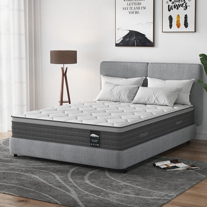 Materasso Queen, materasso in memory foam ibrido da 10 pollici, diversi colori opzionali