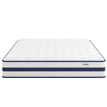 Materasso Queen Size, materassi ibridi Queen da 12 pollici, sollievo dalla pressione e supporto, memory foam rinfrescante e molle insacchettate singolarmente
