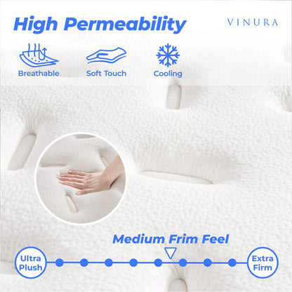 Materassi Queen Size 10 pollici - Materasso in memory foam Queen Size