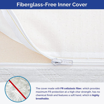 Materasso Queen da 12 pollici in memory foam gel, sensazione media, ipoallergenico, traspirante, in una scatola