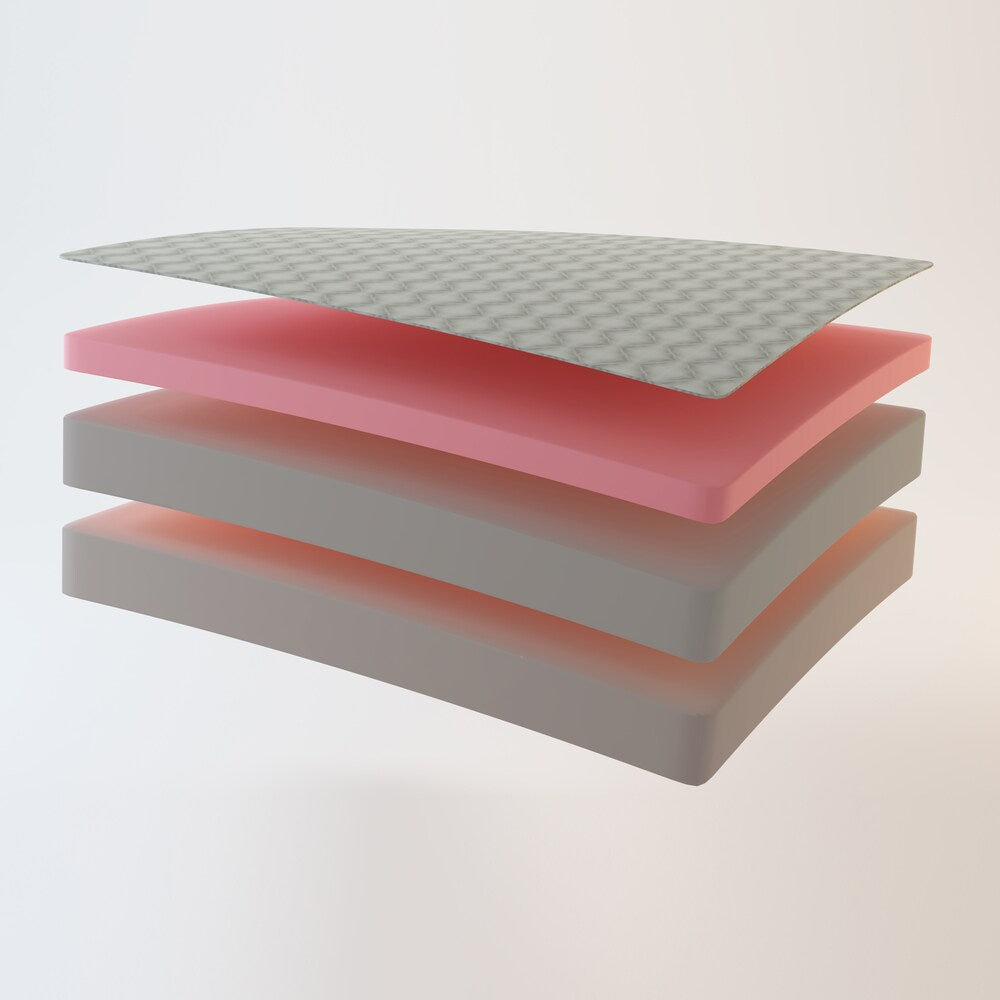 Sistema letto matrimoniale da 10 pollici in memory foam per camper/camion