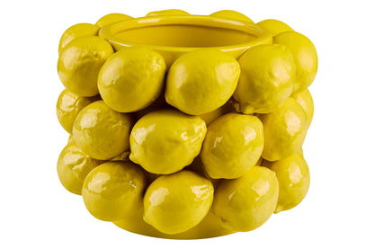 Amalfi - Vaso In Ceramica Limone Medio