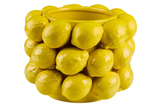 Amalfi - Vaso In Ceramica Limone Medio