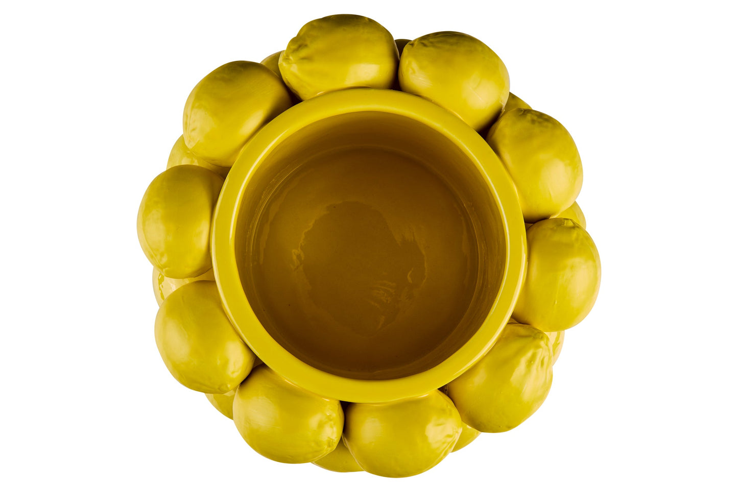 Amalfi - Vaso In Ceramica Limone Medio