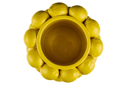 Amalfi - Vaso In Ceramica Limone Medio