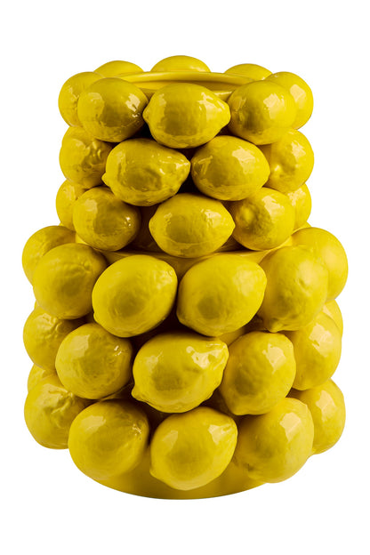 Amalfi - Vaso In Ceramica Limone Medio