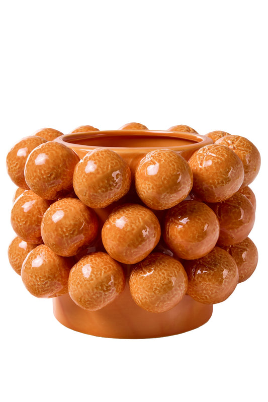 Amalfi - Vaso In Ceramica Arance Piccolo