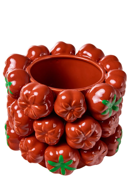 Amalfi - Vaso In Ceramica Pomodori