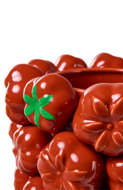 Amalfi - Vaso In Ceramica Pomodori