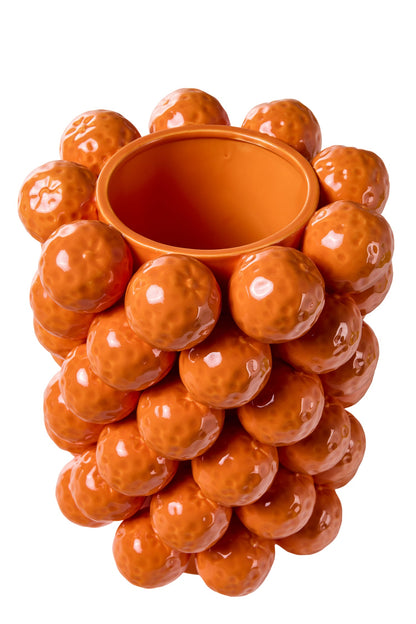 Amalfi - Vaso In Ceramica Alto Arance
