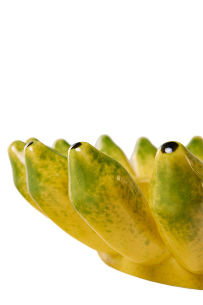 Amalfi - Piatto In Ceramica Banane