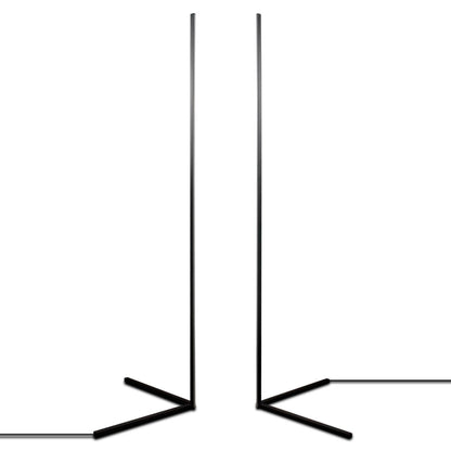 Lampada da terra angolare a LED RGBCW con telecomando
