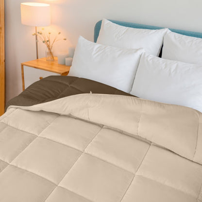 Piumino Royale King - Piumino alternativo in piumino per tutte le stagioni - Piumino trapuntato leggero (King, blu navy)