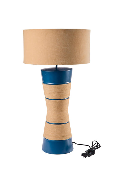 Belmont - Lampada Da Tavolo Con Velluto Blu