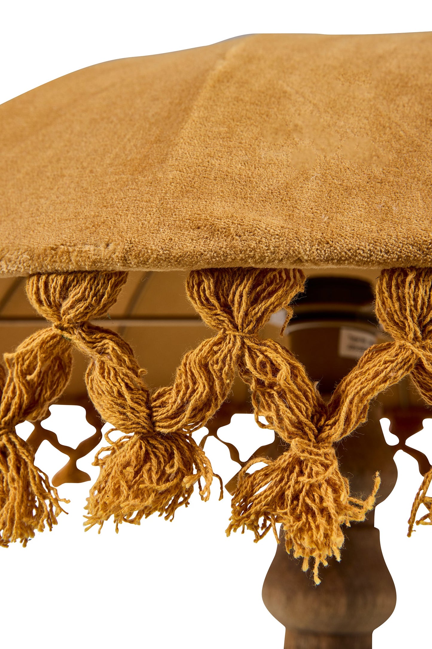 Pamplona - Lampada Da Terra Alto Coppello Con Frange