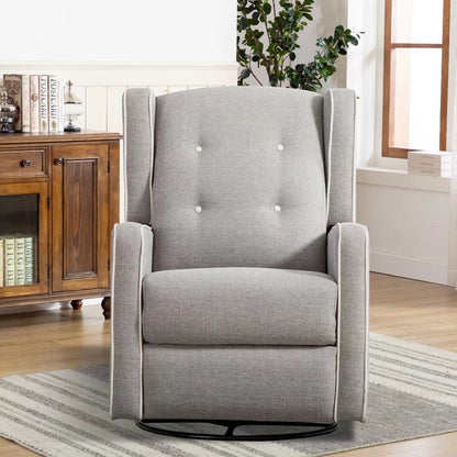 Poltrona reclinabile girevole da corsa, set da due posti