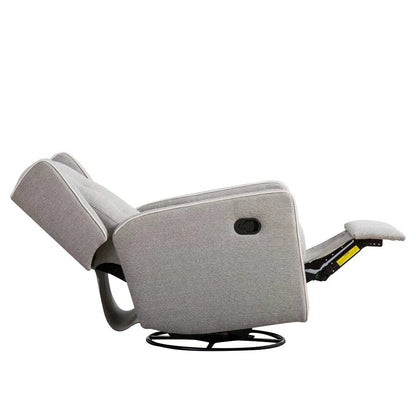 Poltrona reclinabile girevole da corsa, set da due posti