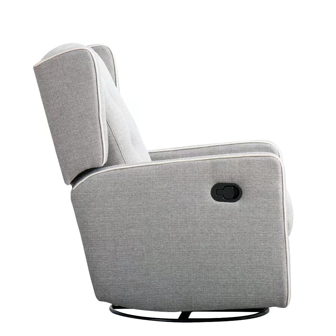 Poltrona reclinabile girevole da corsa, set da due posti