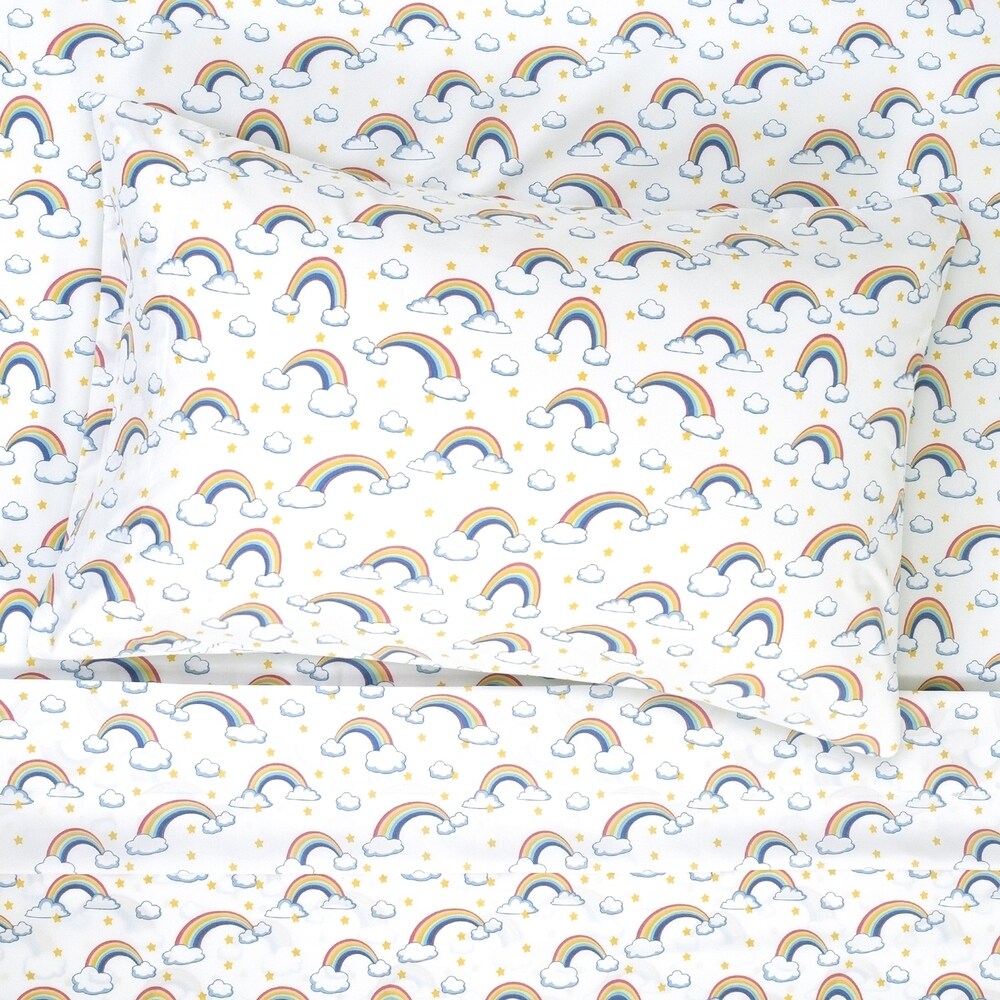 Set di lenzuola Rainbows di Sweet Home Collection - Multi