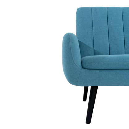 Divano letto futon moderno, divano futon convertibile, divano letto in lino con schienale diviso per soggiorno