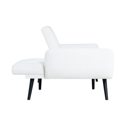 Divano letto futon moderno, divano futon convertibile, divano letto in lino con schienale diviso per soggiorno