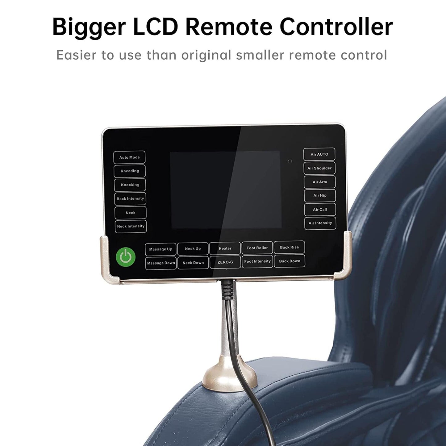 Poltrona massaggiante riscaldata Ukuowu Favor-03 Plus ADV con schermo LCD, Dual-core S Track, controllo APP, Shiatsu a gravità zero