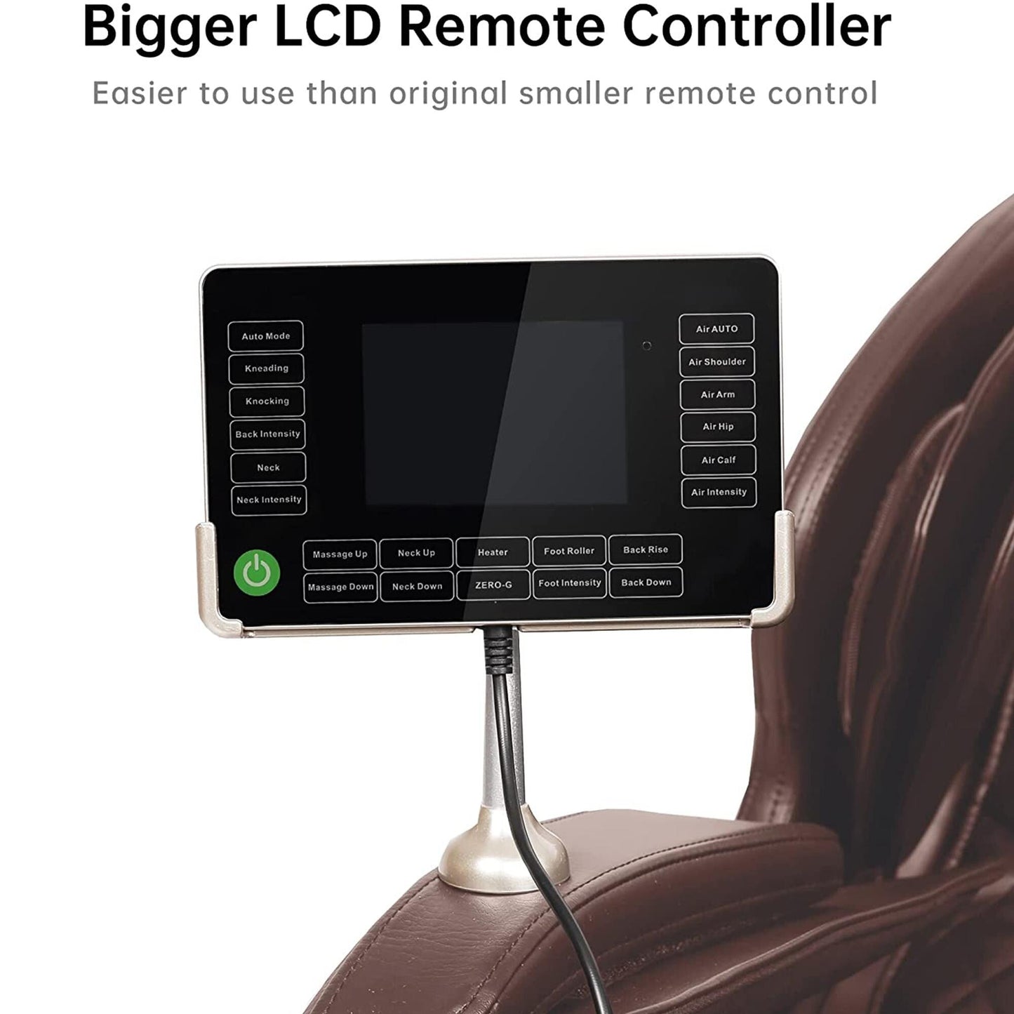 Poltrona massaggiante riscaldata Ukuowu Favor-03 Plus ADV con schermo LCD, Dual-core S Track, controllo APP, Shiatsu a gravità zero