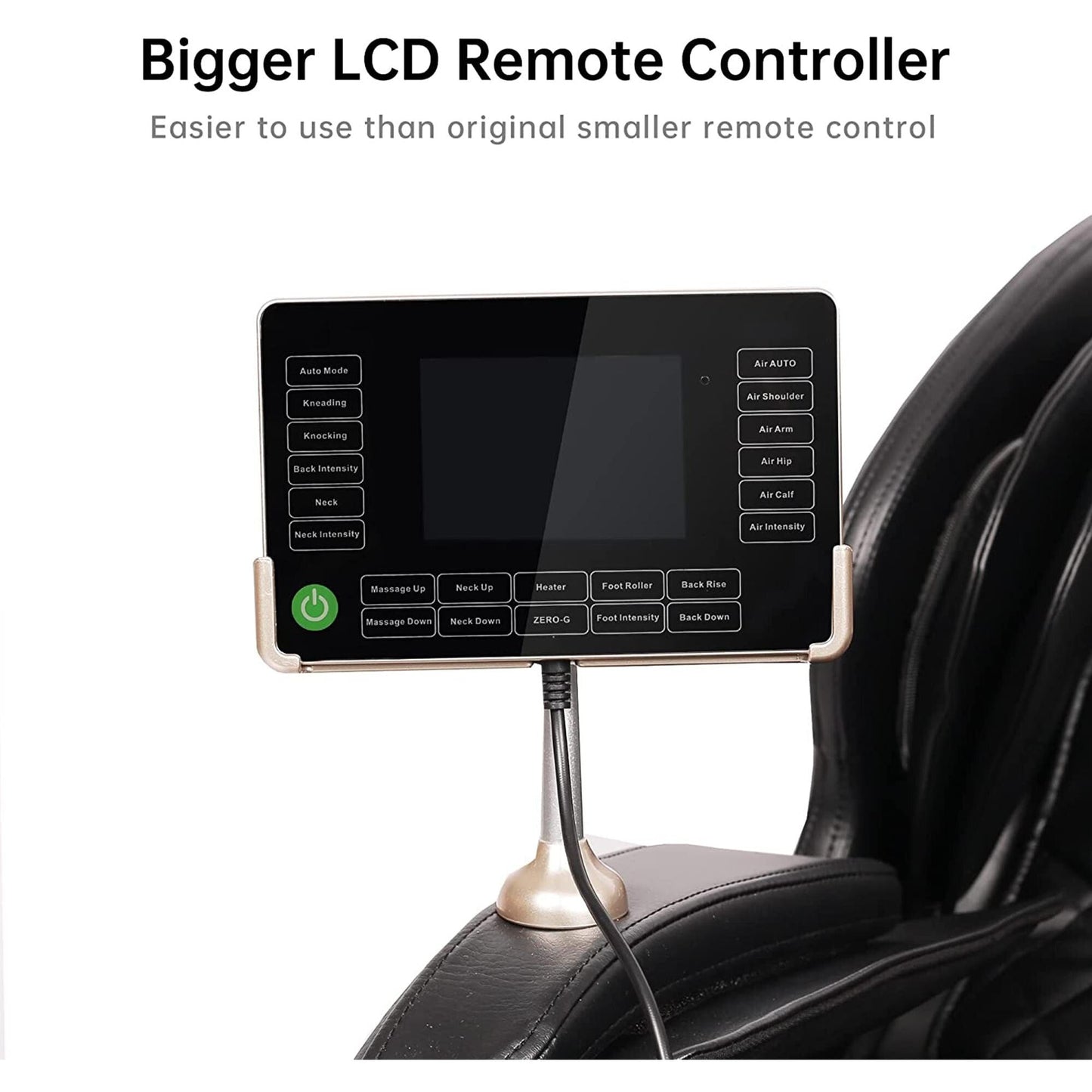 Poltrona massaggiante riscaldata Ukuowu Favor-03 Plus ADV con schermo LCD, Dual-core S Track, controllo APP, Shiatsu a gravità zero