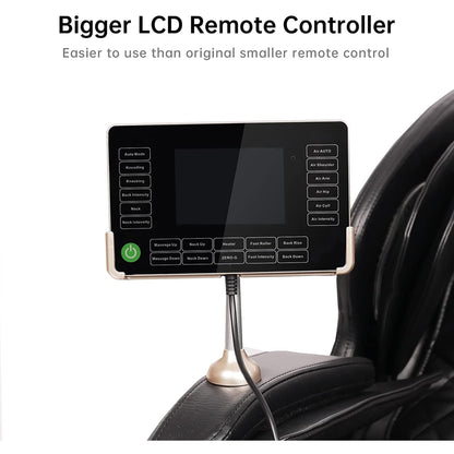 Poltrona massaggiante riscaldata Ukuowu Favor-03 Plus ADV con schermo LCD, Dual-core S Track, controllo APP, Shiatsu a gravità zero