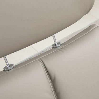 Poltrona reclinabile con pouf