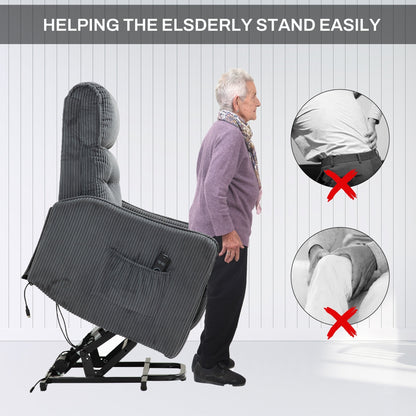 Poltrona reclinabile, poltrone reclinabili elettriche per adulti, poltrona reclinabile elettrica con molle insacchettate laterali