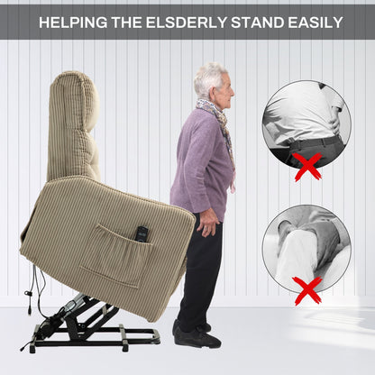 Poltrona reclinabile, poltrone reclinabili elettriche per adulti, poltrona reclinabile elettrica con molle insacchettate laterali