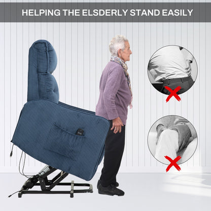 Poltrona reclinabile, poltrone reclinabili elettriche per adulti, poltrona reclinabile elettrica con molle insacchettate laterali