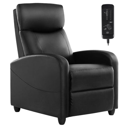 Poltrona reclinabile regolabile per massaggi, piccola poltrona per home theater, per soggiorno e adulti