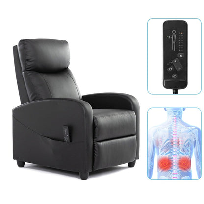 Poltrona reclinabile per massaggi, poltrona reclinabile con schienale reclinabile, poltrona reclinabile per home theater