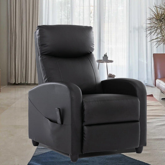 Poltrona reclinabile per massaggi, poltrona reclinabile con schienale reclinabile, poltrona reclinabile per home theater