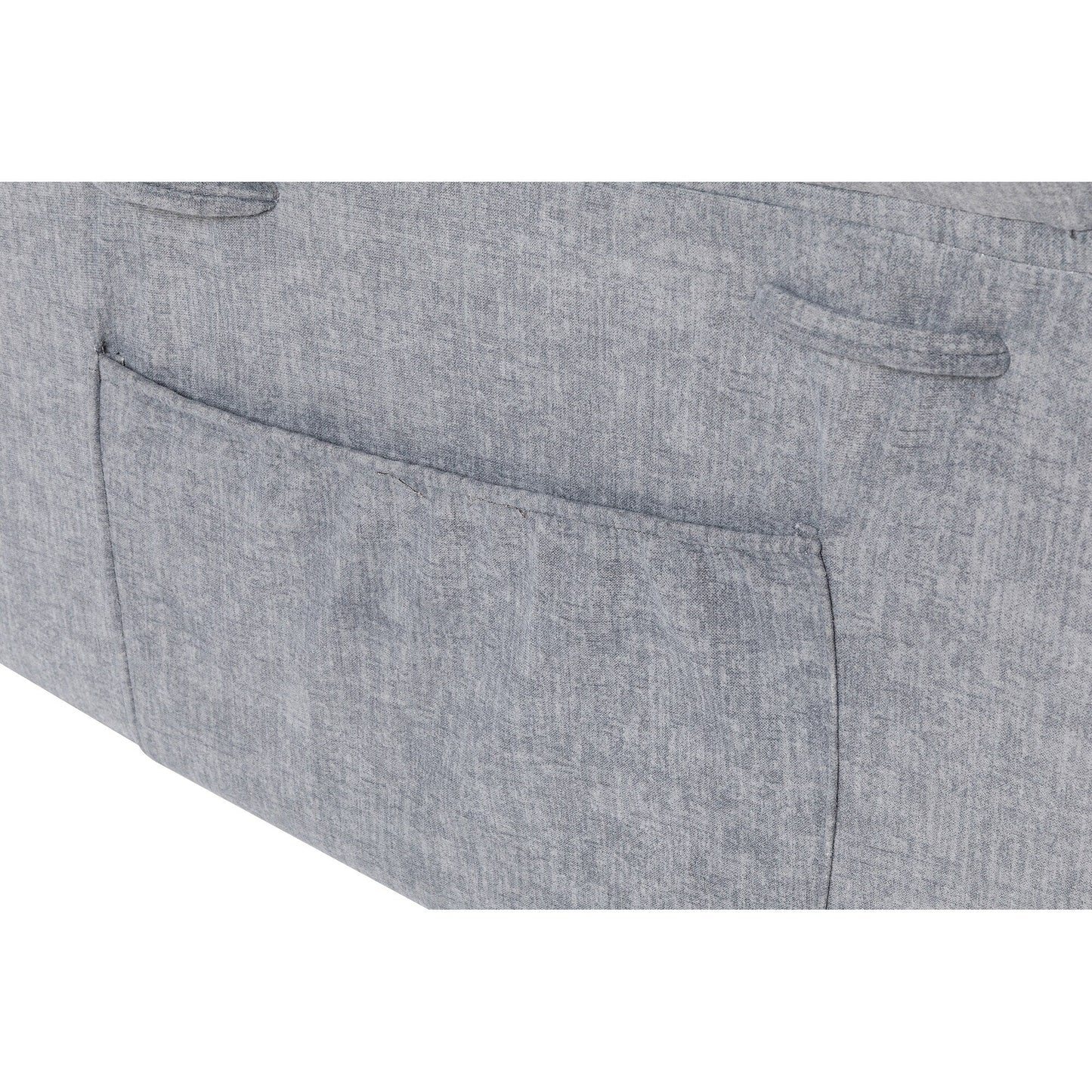 Poltrona reclinabile con massaggio, riscaldamento e tasche per telecomando