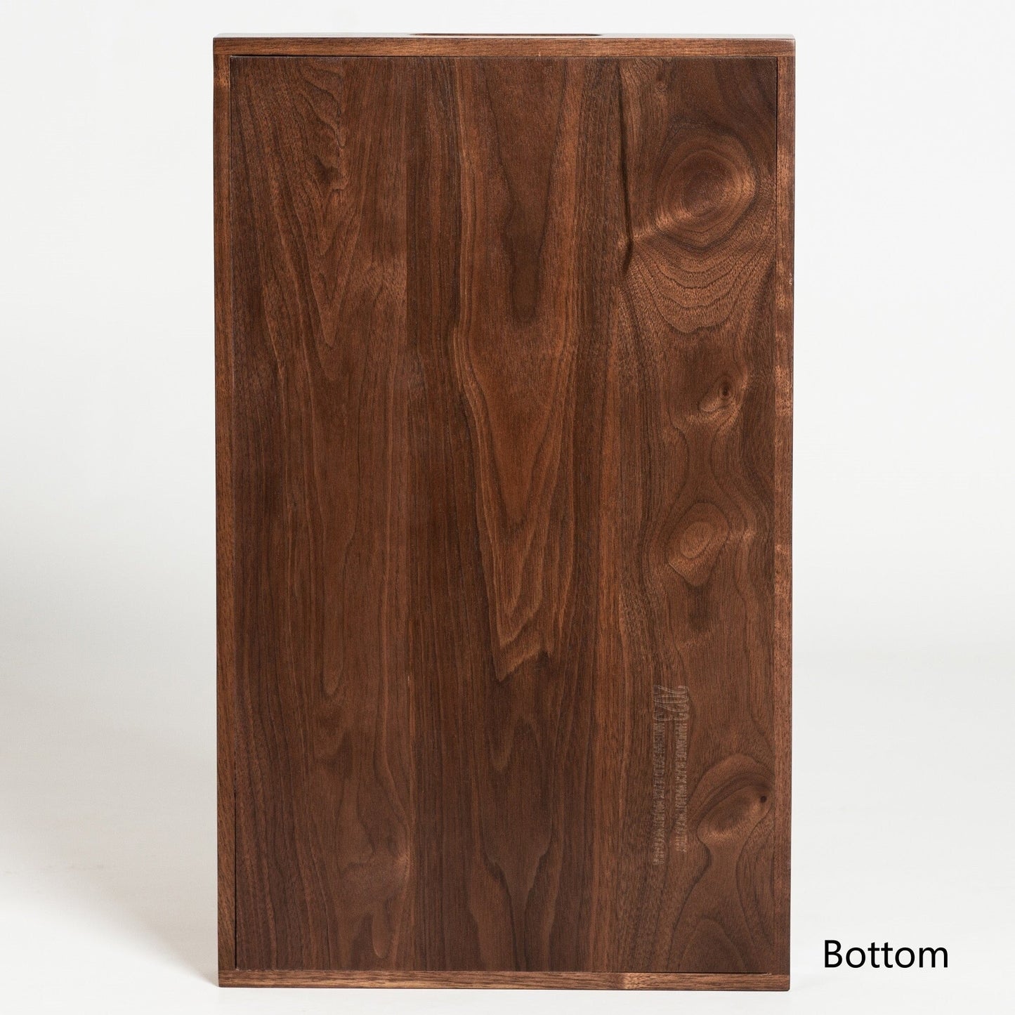 Vassoio da portata rettangolare in legno di noce nero KINWELL