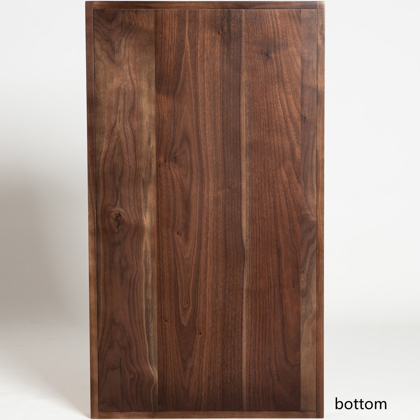 Vassoio da portata rettangolare in legno di noce nero KINWELL