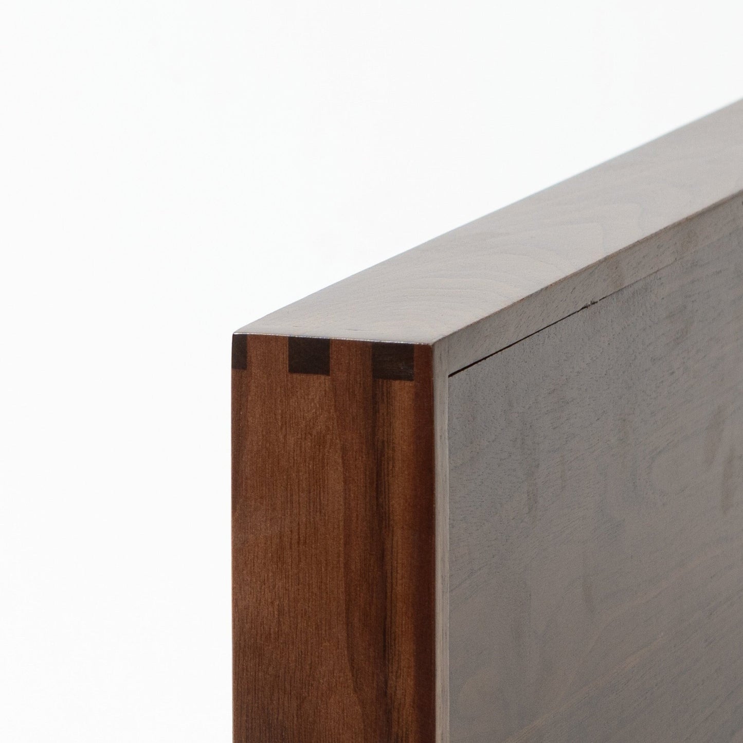 Vassoio da portata rettangolare in legno di noce nero KINWELL