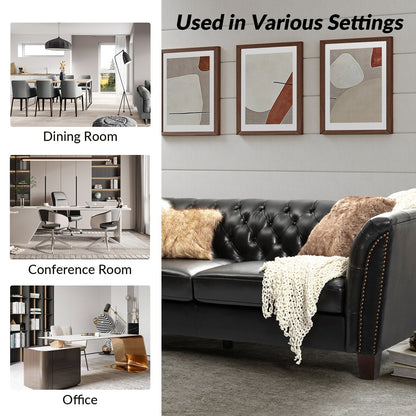 Divano letto imbottito in vera pelle Regina 82.5 per soggiorno di HULALA HOME