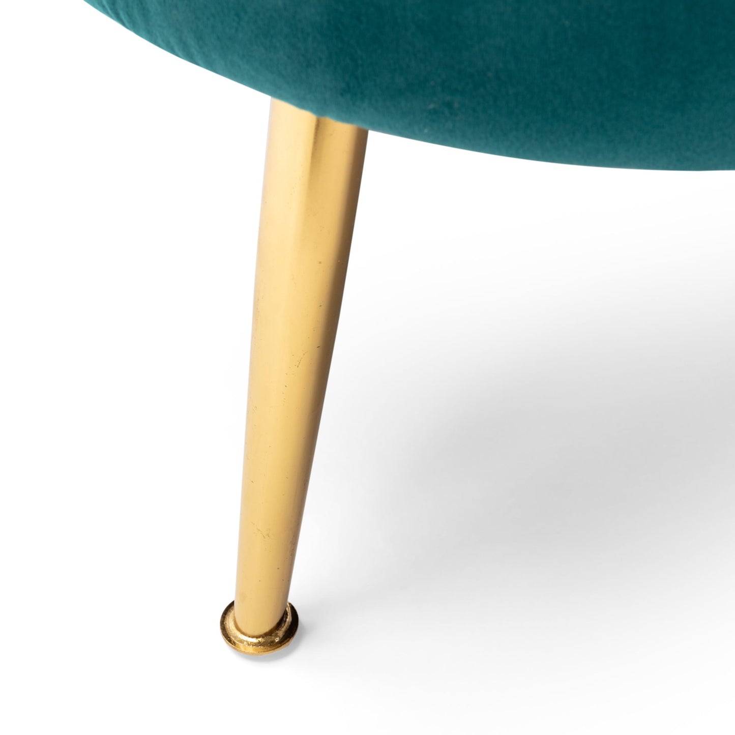 Divano a 3 posti Reitz Glam Velvet Shell di Christopher Knight Home - 76,25 L x 29,25 P x 33,50 A