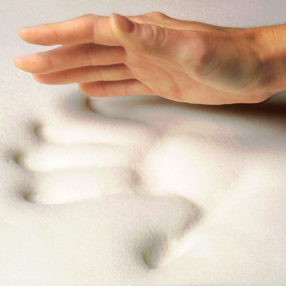 Materasso in memory foam king-size PostureLoft Lucia da 11 pollici - Bianco